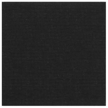 Wandkopfteilen 12 Stk. 30 x 30 cm Schwarz Stoff