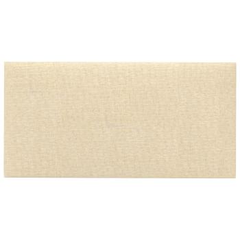 Wandkopfteilen 12 Stk. 60 x 30 cm Creme Stoff