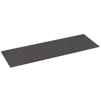 Wandkopfteilen 12 Stk. 90 x 30 cm Dunkelgrau Stoff