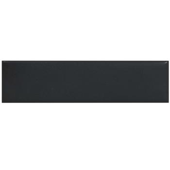 Wandkopfteilen 12 Stk. 60 x 15 cm Schwarz Stoff