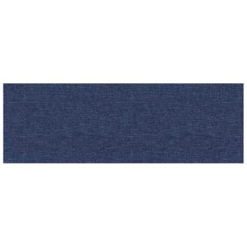Wandkopfteilen 12 Stk. 90 x 30 cm Blau Stoff