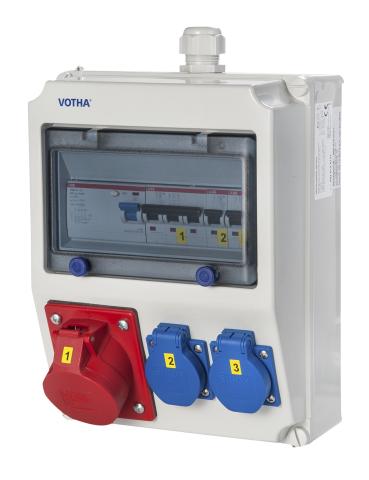 VOTHA Wandverteiler Worms Eingang M 25 oben, FI