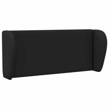 Kopfteil Ohr Schwarz 40 x 23 x 6 cm PVC