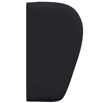 Kopfteil Ohr Schwarz 40 x 23 x 6 cm PVC