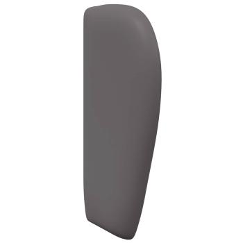 Kopfteil Ohr Dunkelgrau 40 x 23 x 6 cm PVC