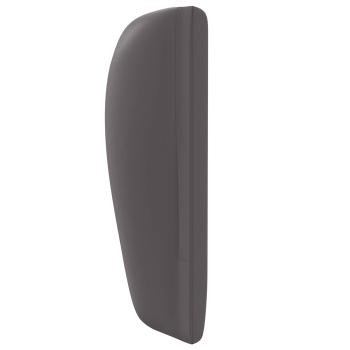 Kopfteil Ohr Dunkelgrau 40 x 23 x 6 cm PVC