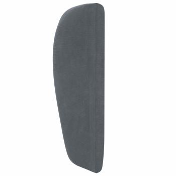 Kopfteil Ohr Dunkelgrau 40 x 23 x 6 cm Samt