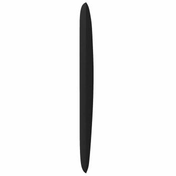 Kopfteil Ohr Schwarz 80 x 23 x 6 cm Stoff