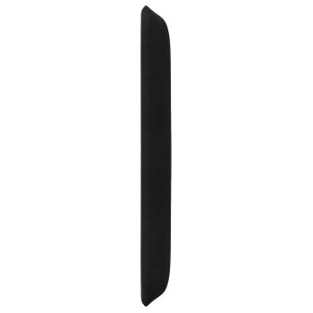 Kopfteil Ohr Schwarz 40,5 x 40,5 x 4 cm Samt