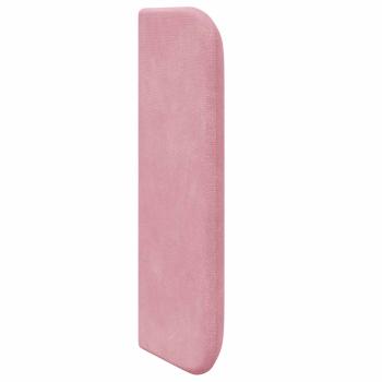 Kopfteil Ohr Rosa 40,5 x 40,5 x 4 cm Samt