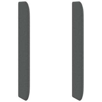 Kopfteil Ohr Grau 80 x 16 x 4 cm Stoff