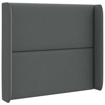 Kopfteil Ohr Grau 80 x 16 x 4 cm Stoff