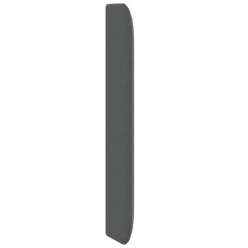 Kopfteil Ohr Grau 80 x 16 x 4 cm Stoff