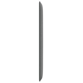 Kopfteil Ohr Grau 80 x 16 x 4 cm Stoff