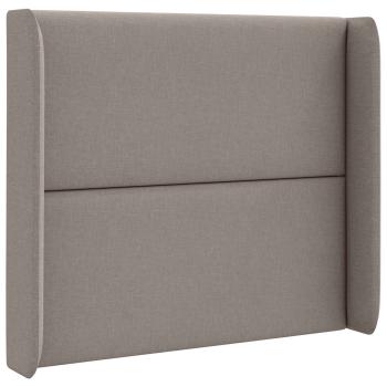 Kopfteil Ohr Taupe 80 x 16 x 4 cm Stoff