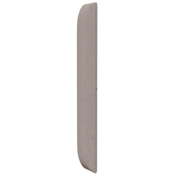 Kopfteil Ohr Taupe 80 x 16 x 4 cm Stoff