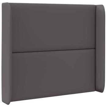 Kopfteil Ohr Grau 80 x 16 x 4 cm PVC