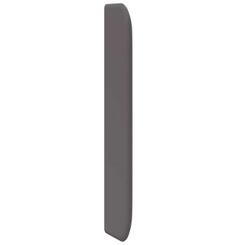 Kopfteil Ohr Grau 80 x 16 x 4 cm PVC