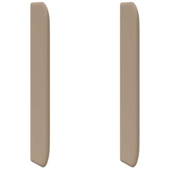 Kopfteil Ohr Braun 80 x 16 x 4 cm PVC
