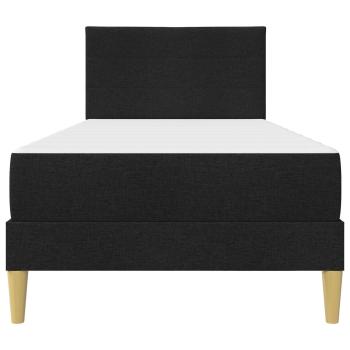Bettrahmen Schwarz 100 x 200 cm Polyester