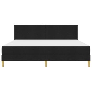Bettrahmen Schwarz 180 x 200 cm Polyester