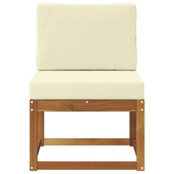 Outdoor Mittelsofa Massivholz Akazie