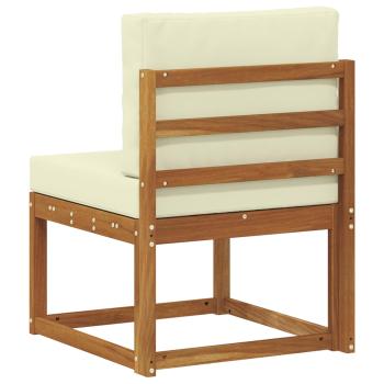 Outdoor Mittelsofa Massivholz Akazie