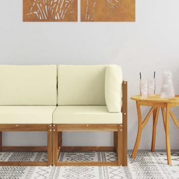 ARDEBO.de - Outdoor Ecksofa Massivholz Akazie