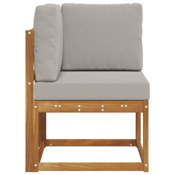 Outdoor Ecksofa Massivholz Akazie