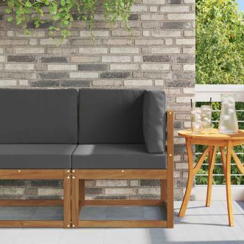 ARDEBO.de - Outdoor Ecksofa Massivholz Akazie