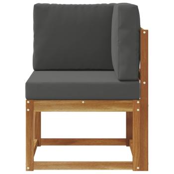 Outdoor Ecksofa Massivholz Akazie