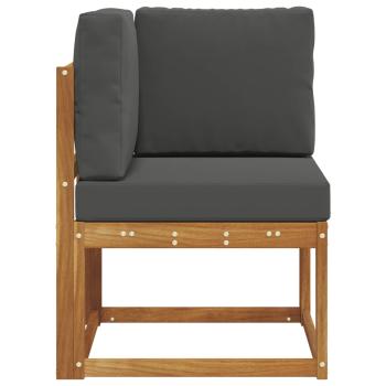 Outdoor Ecksofa Massivholz Akazie