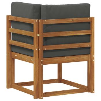 Outdoor Ecksofa Massivholz Akazie