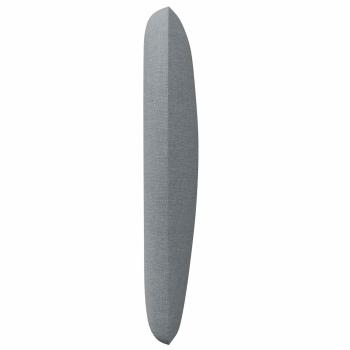Kopfteil Ohr Hellgrau 40 x 23 x 6 cm Stoff