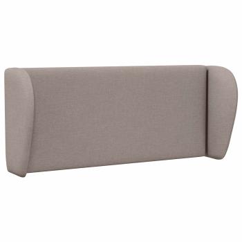 Kopfteil Ohr Taupe 40 x 23 x 6 cm Stoff