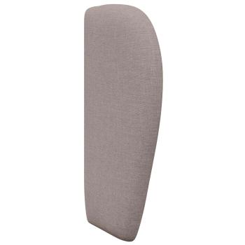 Kopfteil Ohr Taupe 40 x 23 x 6 cm Stoff