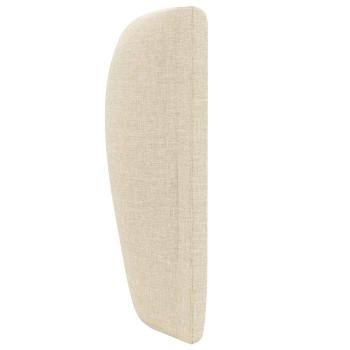 Kopfteil Ohr Creme 40 x 23 x 6 cm Stoff