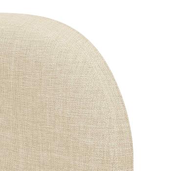 Kopfteil Ohr Creme 40 x 23 x 6 cm Stoff