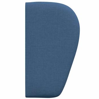 Kopfteil Ohr Blau 40 x 23 x 6 cm Stoff