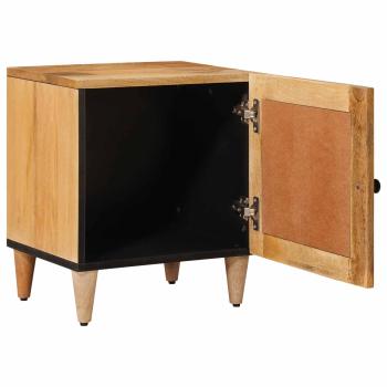 Nachttisch Natur 40 x 33,5 x 46 cm Massivholz Mango