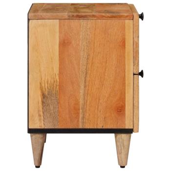 Nachttisch Natur 40 x 33 x 46 cm Massivholz Mango