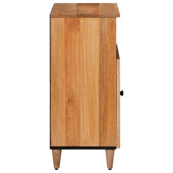 Sideboard Natur 60 x 33 x 75 cm Massivholz Mango