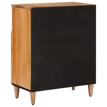 Sideboard Natur 60 x 33 x 75 cm Massivholz Mango