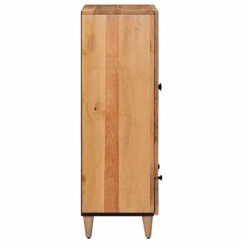 Highboard Natur 60 x 33,5 x 100 cm Massivholz Mango