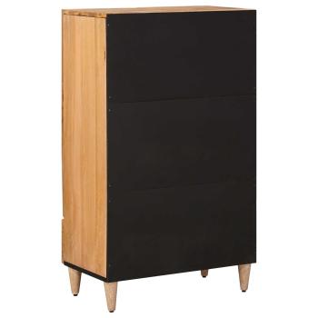 Highboard Natur 60 x 33,5 x 100 cm Massivholz Mango