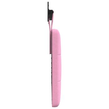 Hängendes Kopfteil Rosa Stoff