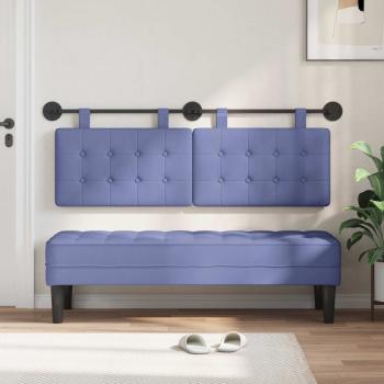 Hängendes Kopfteil Jeans blau Stoff