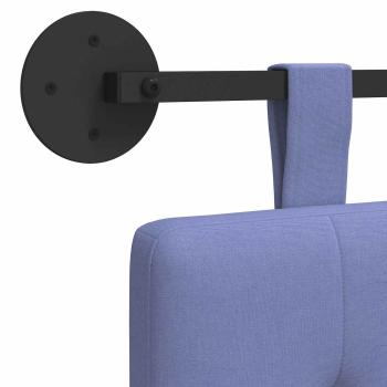 Hängendes Kopfteil Jeans blau Stoff