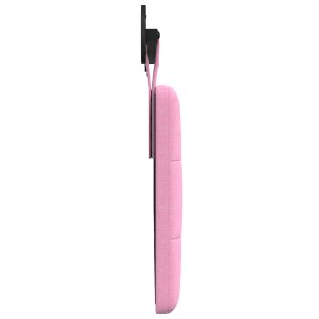 Hängendes Kopfteil Rosa Stoff