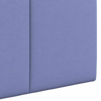 Hängendes Kopfteil Jeans blau Stoff